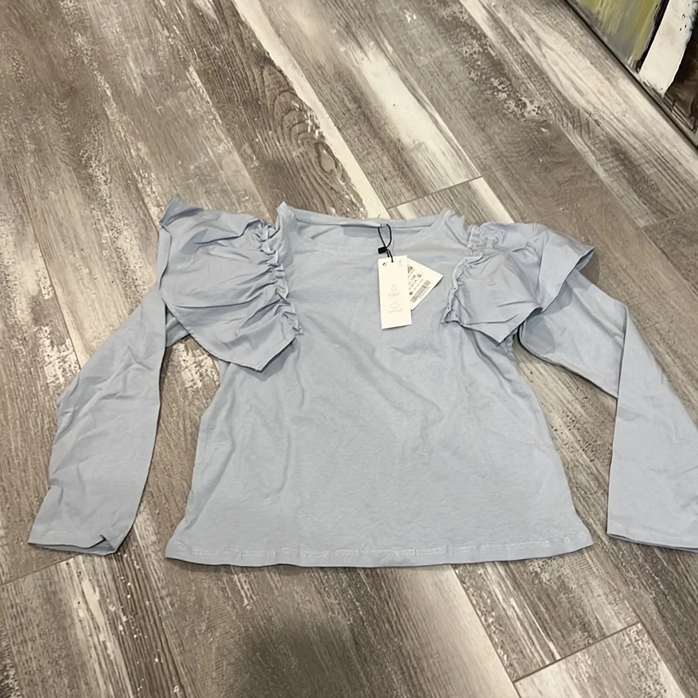 Zara Ruffled Top - Picture 2 of 7